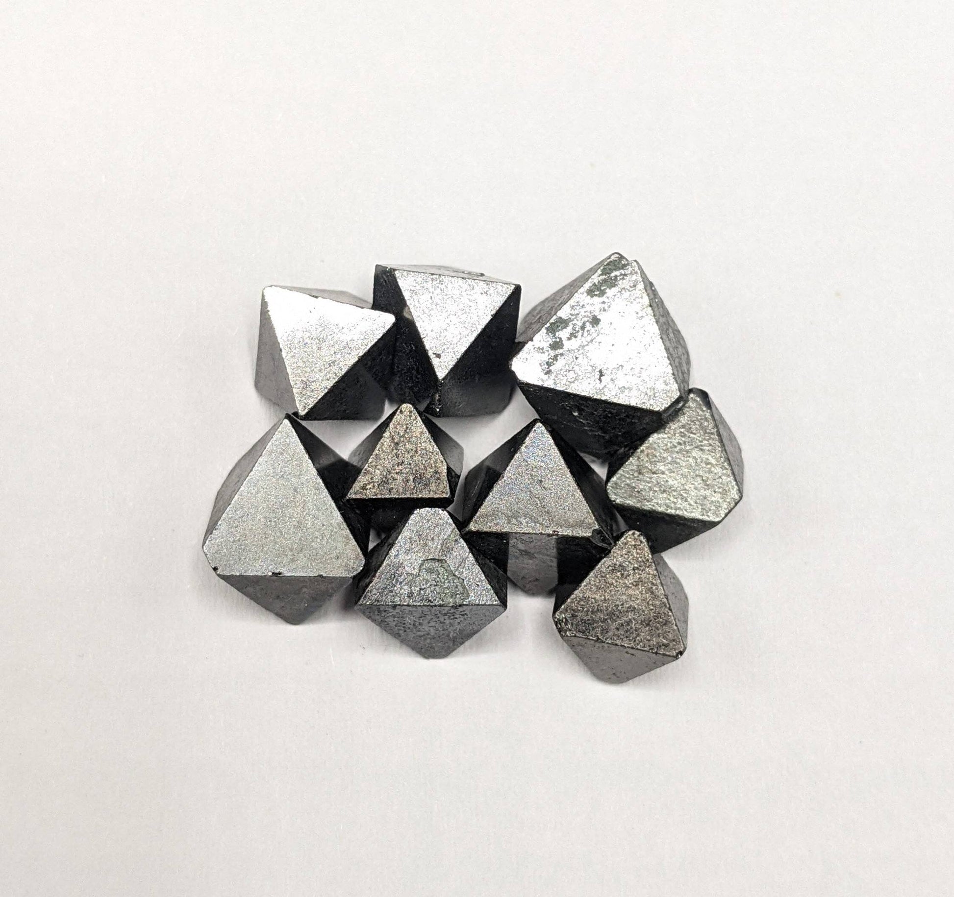 ARSAA GEMS AND MINERALSSmall lot of Black Magnetite crystal with octahedral structure from Skardu Gilgit Baltistan Pakistan, 8.7 grams - Premium  from ARSAA GEMS AND MINERALS - Just $30.00! Shop now at ARSAA GEMS AND MINERALS