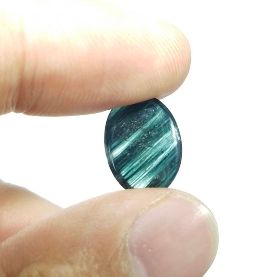 ARSAA GEMS AND MINERALSRare Riebeckite mangano included quartz cabochon from Pakistan, 5 carats - Premium from ARSAA GEMS AND MINERALS - Just $15.00! Shop now at ARSAA GEMS AND MINERALS