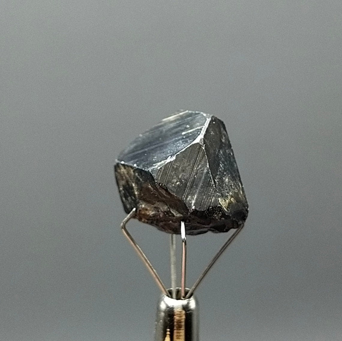 ARSAA GEMS AND MINERALSBlack Magnetite crystal with octahedral structure and patterns on surface from Skardu Gilgit Baltistan Pakistan, 4.9 grams - Premium from ARSAA GEMS AND MINERALS - Just $30.00! Shop now at ARSAA GEMS AND MINERALS