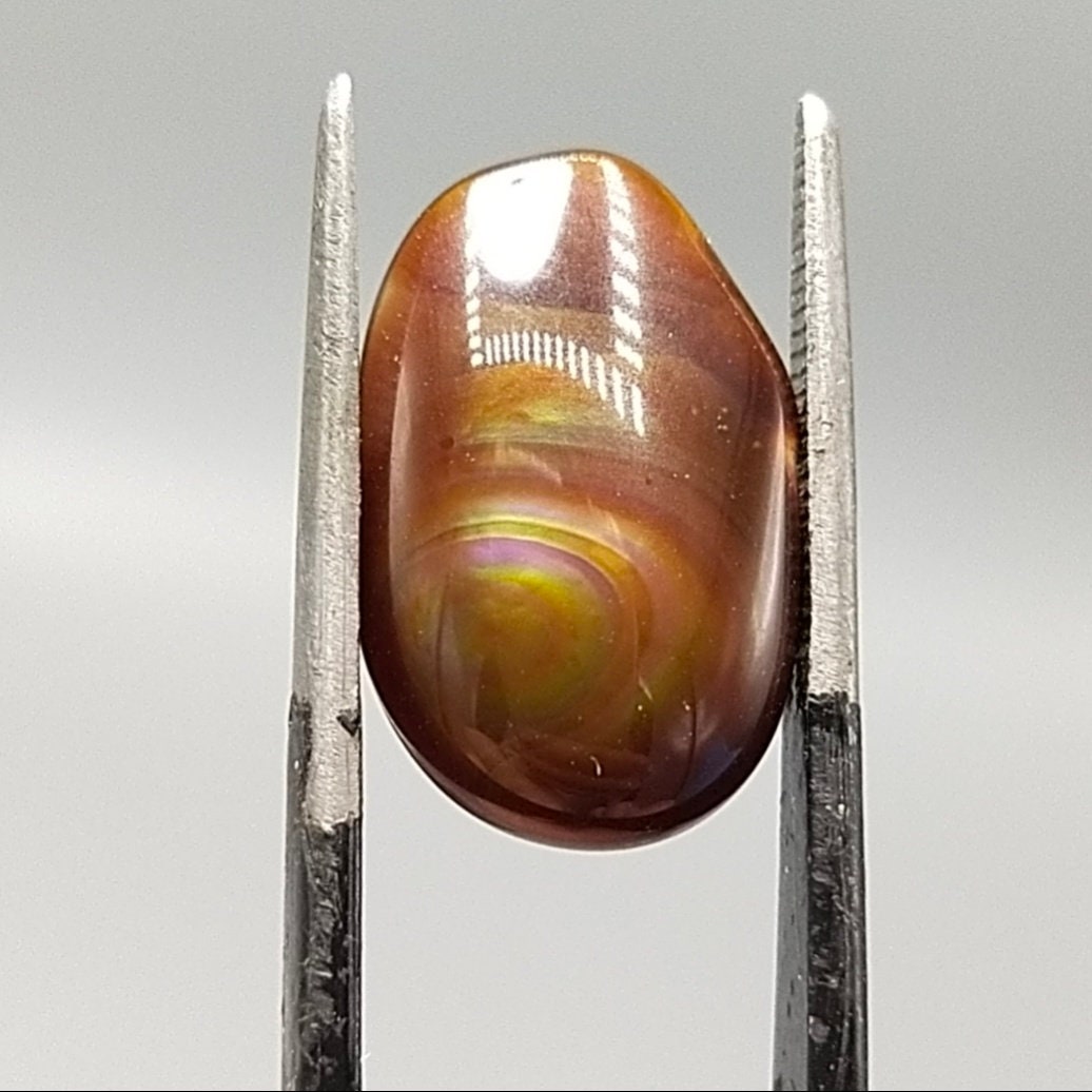 ARSAA GEMS AND MINERALSNatural top quality beautiful 5 carat rare natural high grade Fire agate polished Cabochon - Premium  from ARSAA GEMS AND MINERALS - Just $15.00! Shop now at ARSAA GEMS AND MINERALS