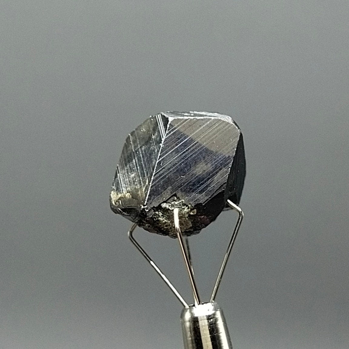 ARSAA GEMS AND MINERALSBlack Magnetite crystal with octahedral structure and patterns on surface from Skardu Gilgit Baltistan Pakistan, 4.9 grams - Premium from ARSAA GEMS AND MINERALS - Just $30.00! Shop now at ARSAA GEMS AND MINERALS