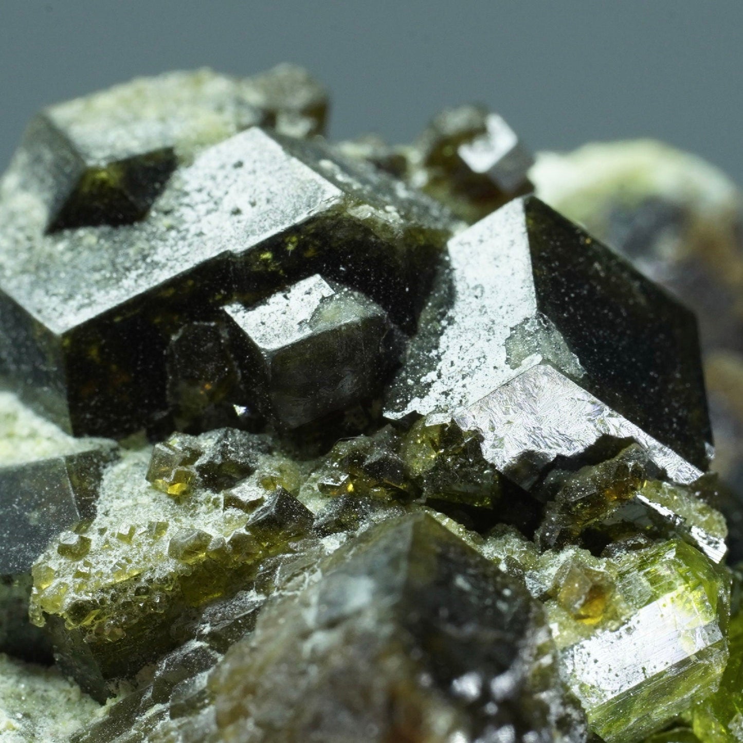 ARSAA GEMS AND MINERALSAndradite garnet crystal on matrix on albite with green epidote from Pakistan, 21.7 grams - Premium from ARSAA GEMS AND MINERALS - Just $50.00! Shop now at ARSAA GEMS AND MINERALS