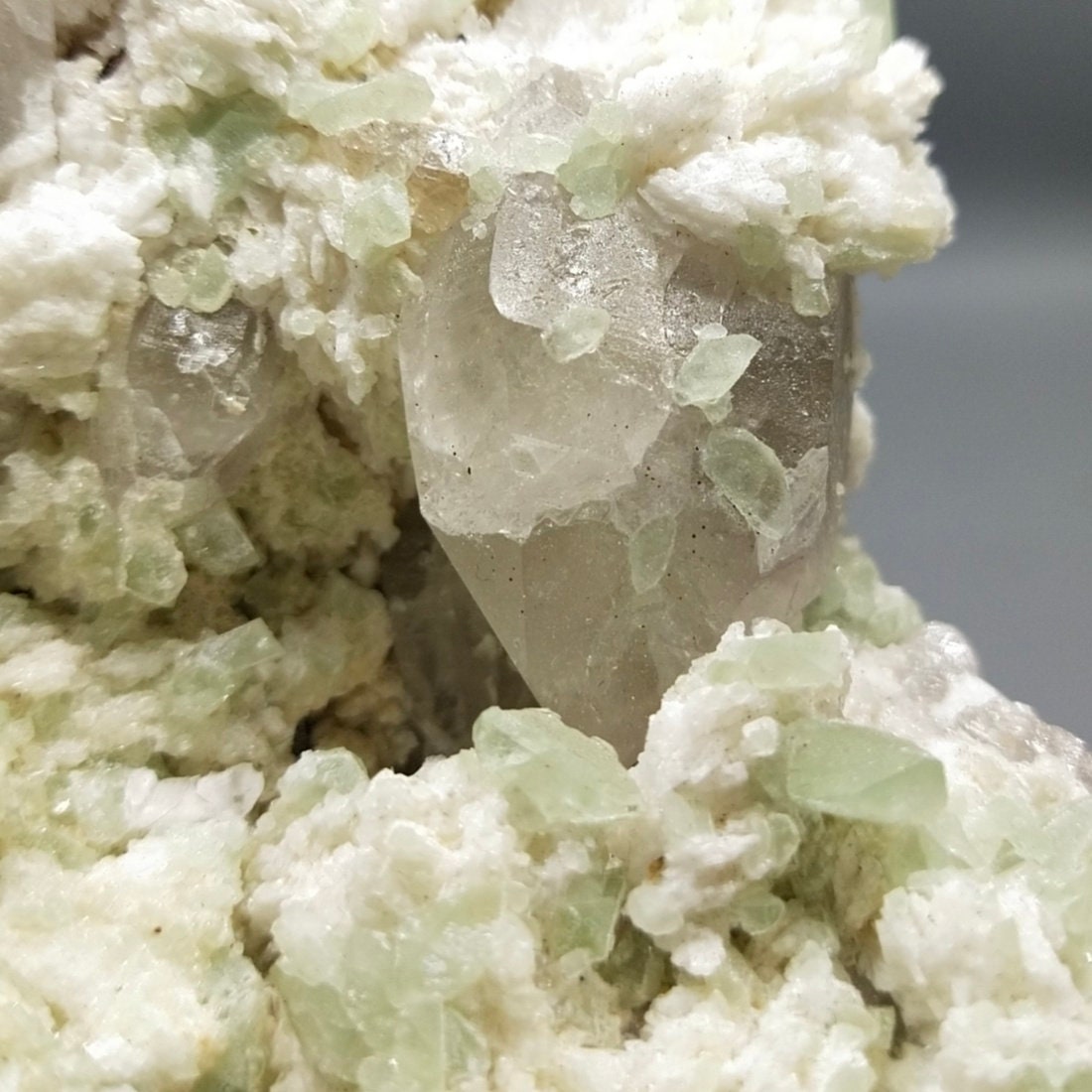 ARSAA GEMS AND MINERALSVery rare specimen of numerous light green hydroxylherderite on matrix with quartz and Albite from Skardu, Pakistan, 1430 grams - Premium from ARSAA GEMS AND MINERALS - Just $300.00! Shop now at ARSAA GEMS AND MINERALS