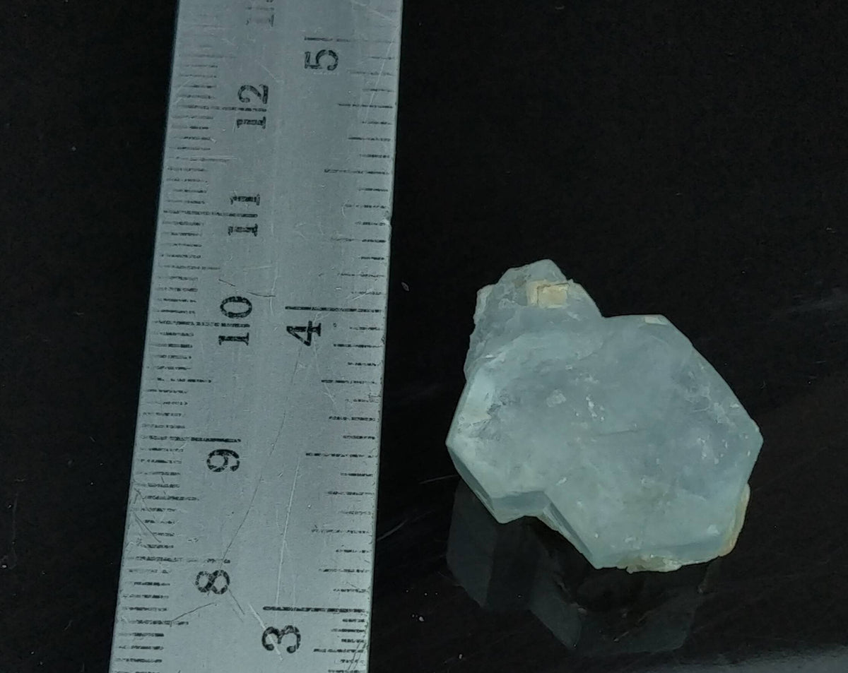 Aquamarine terminated clear with moscovite mica from Nagar Valley Skardu GilgitBaltistan Pakistan