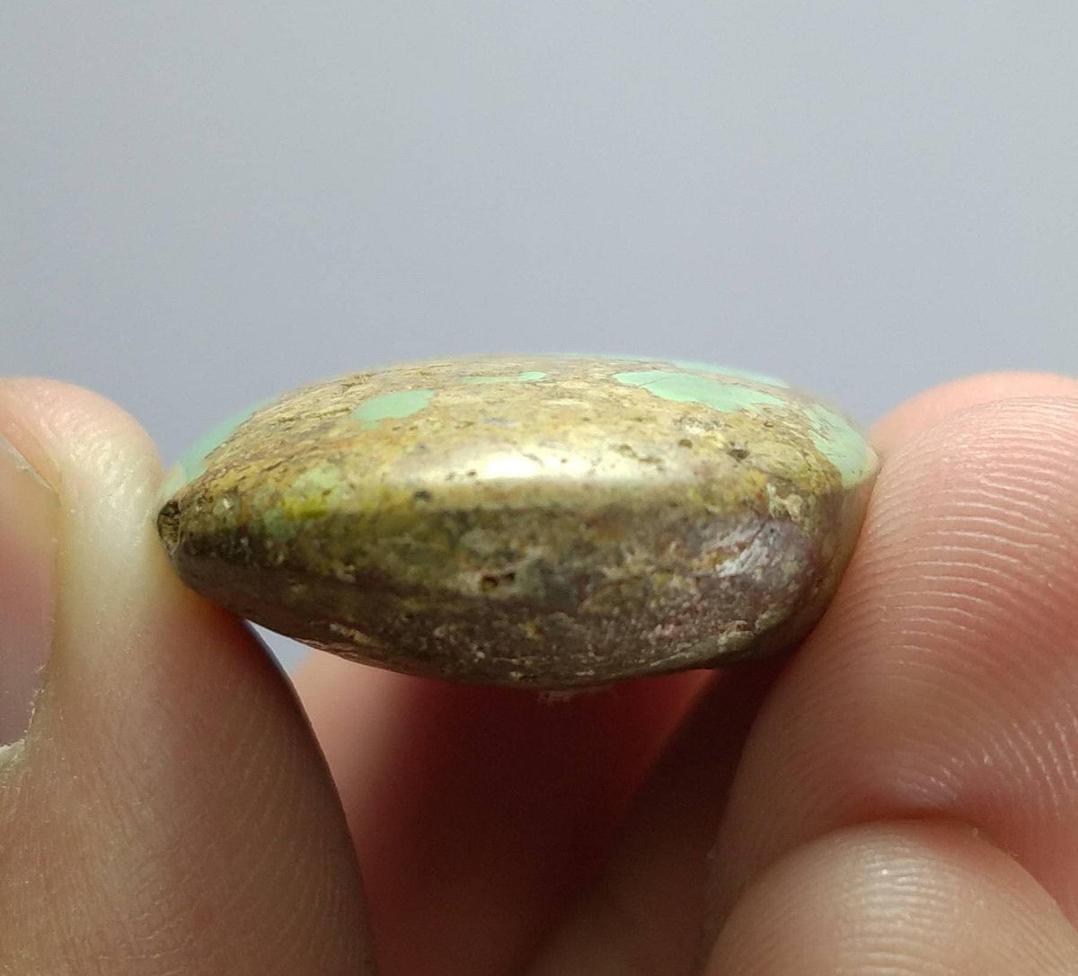 Natural Turquoise Cabochon, 74 Carats, Oval Shape