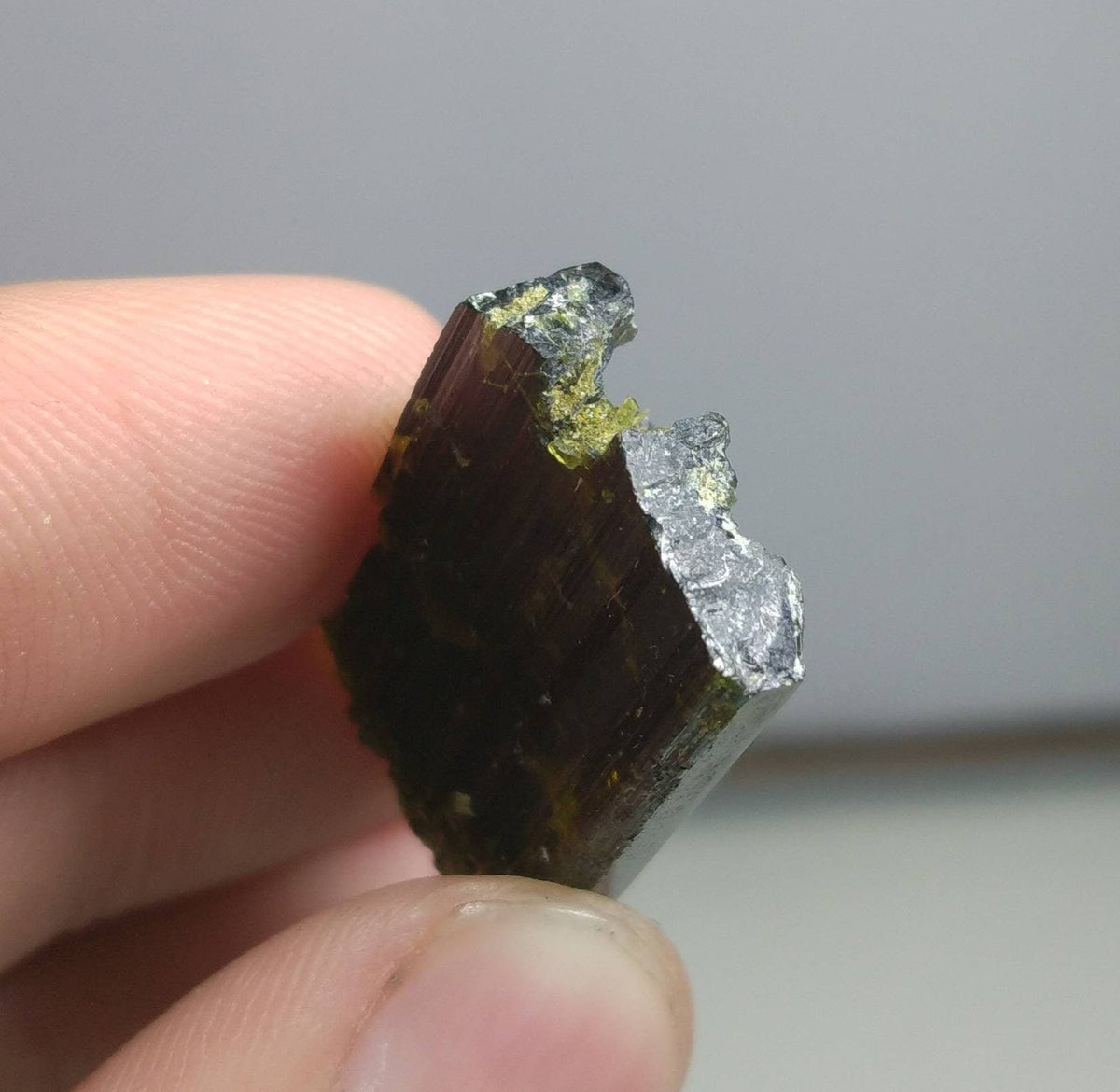Etched Pleochroic Epidote Crystal, Gandao Hill, Pakistan (7 gram)