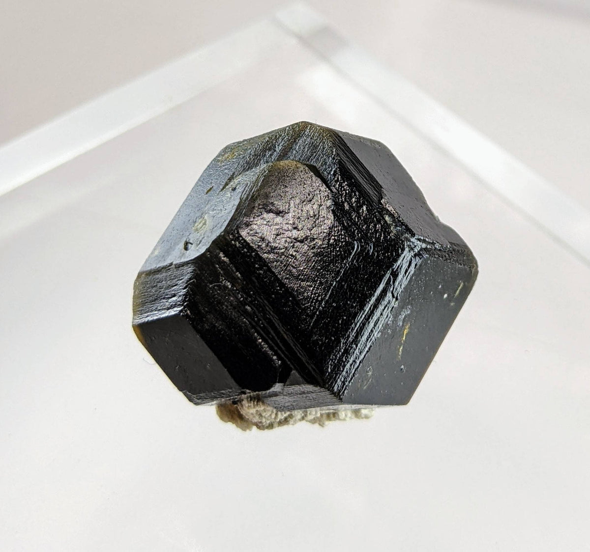 On matrix andradite garnet crystal from Pakistan, 18.9 grams