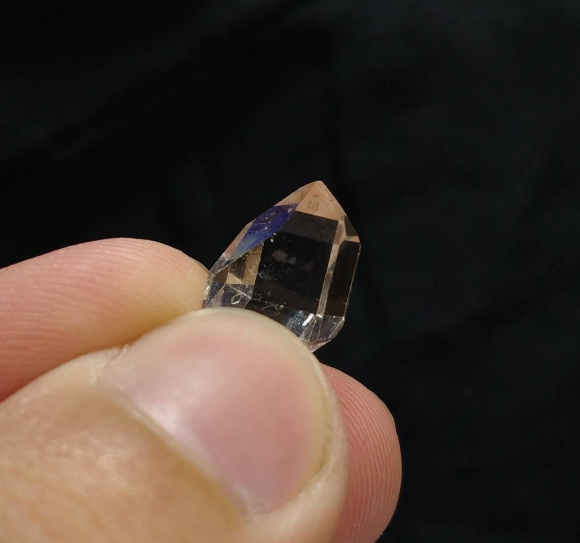 Herkimer Diamond Quartz Crystal, Untreated (0.9 gram)