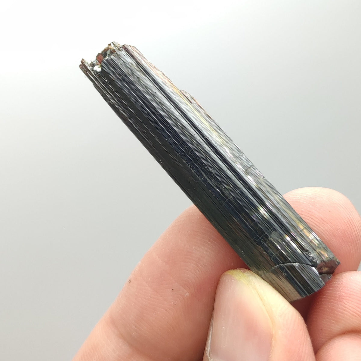 Single Rutile Crystal |Loose Rutile Crystal | Rutile var TiO2 Crystal | Red Rutile |Long prismatic Rutile Crystal from Pakistan| 14.2 grams