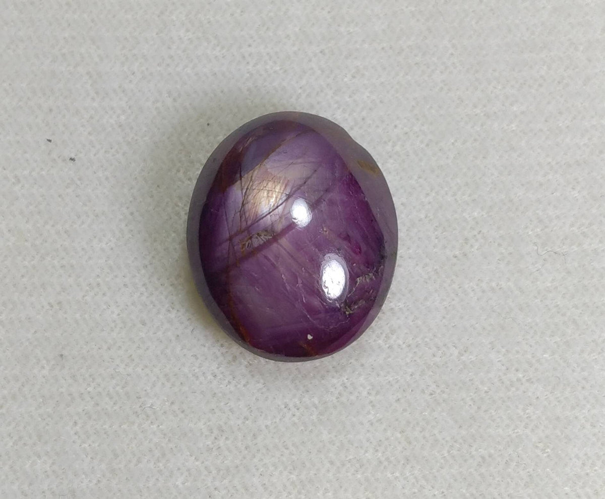 24 Carat Star Ruby Cabochon, Natural Gemstone