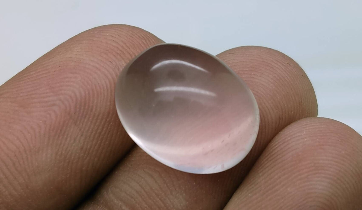 Natural good quality ring sizes rose quartz cabochons