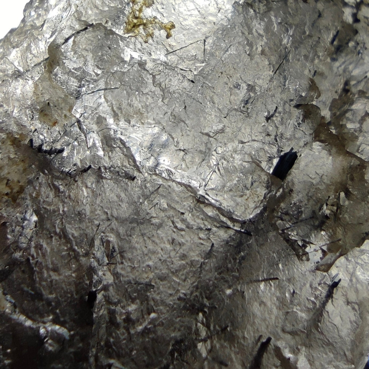 Natural Magnecio-Reibeickite included etched quartz crystal  from Zagi mountain KP Pakistan, 28.7 grams