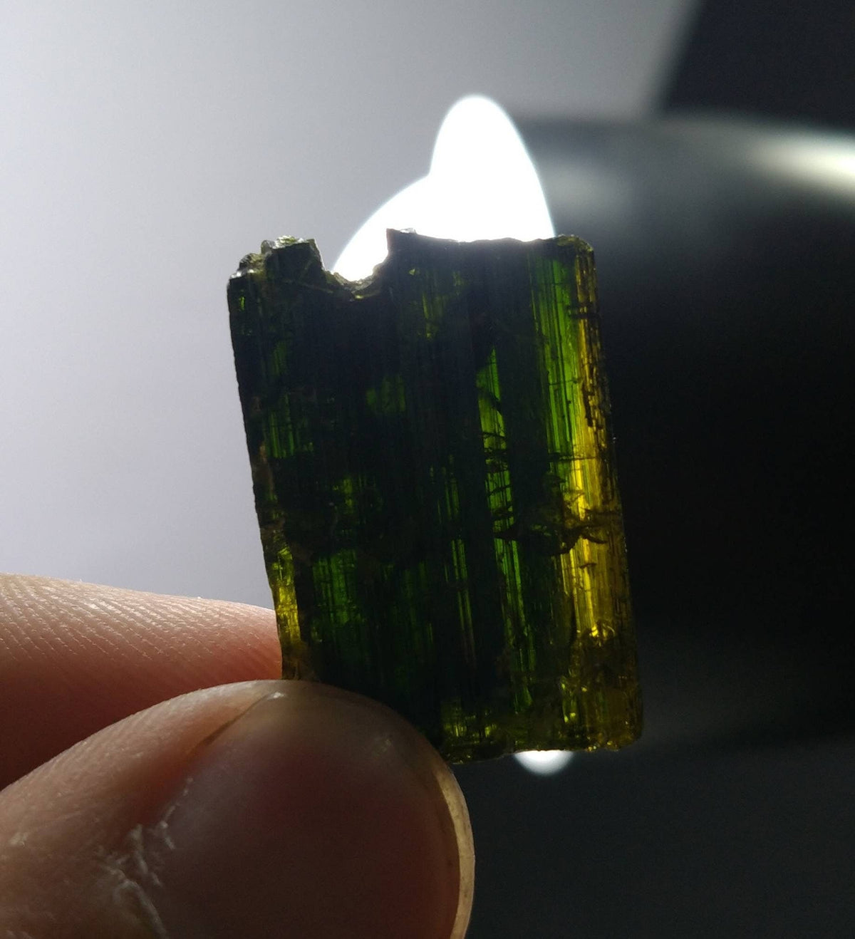 Etched Pleochroic Epidote Crystal, Gandao Hill, Pakistan (7 gram)