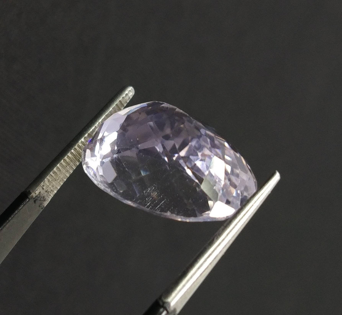 16 Carat Oval Faceted Kunzite Gemstone