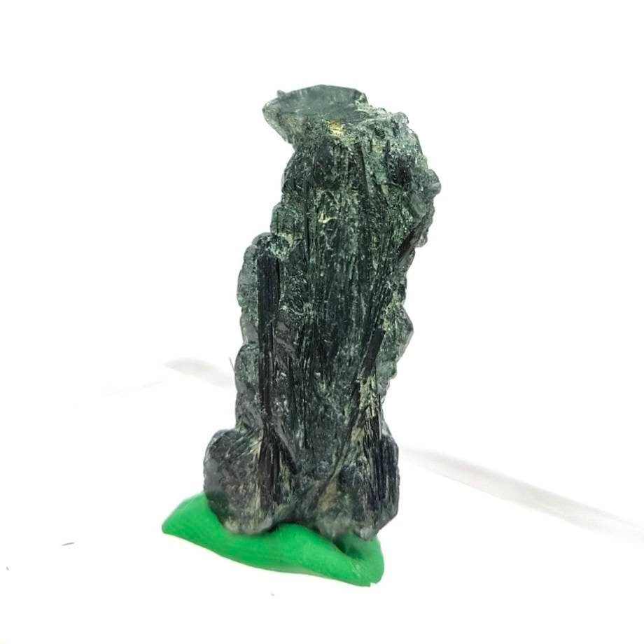 Apatite crystal with green basolite inclusion from KP Pakistan, 7.5 grams