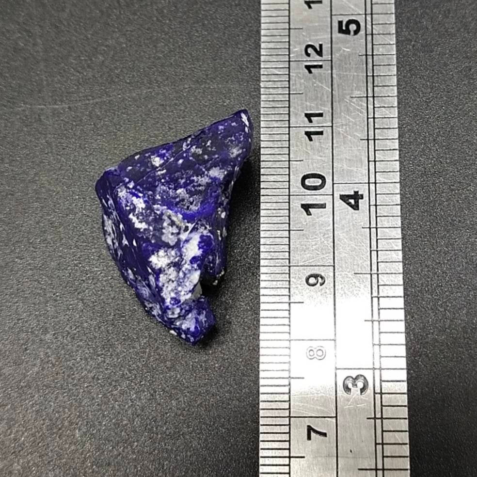 Afghan hayune var lazurite crystal with rich blue color from Afghanistan, 10 grams