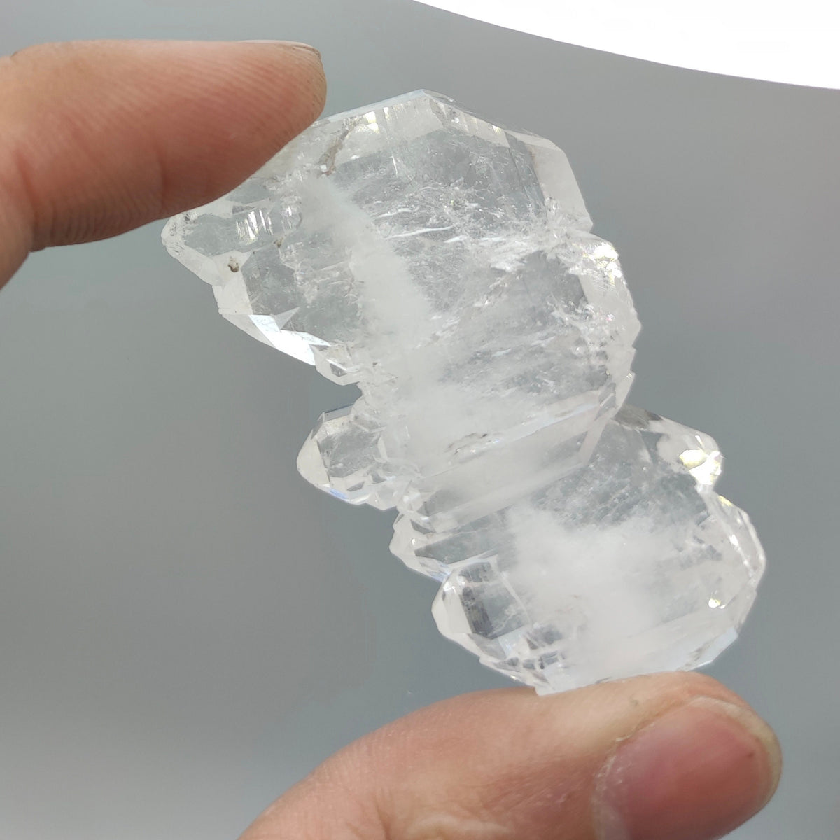 Faden quartz crystal clear and terminated from Baluchistan Pakistan, 20 gram