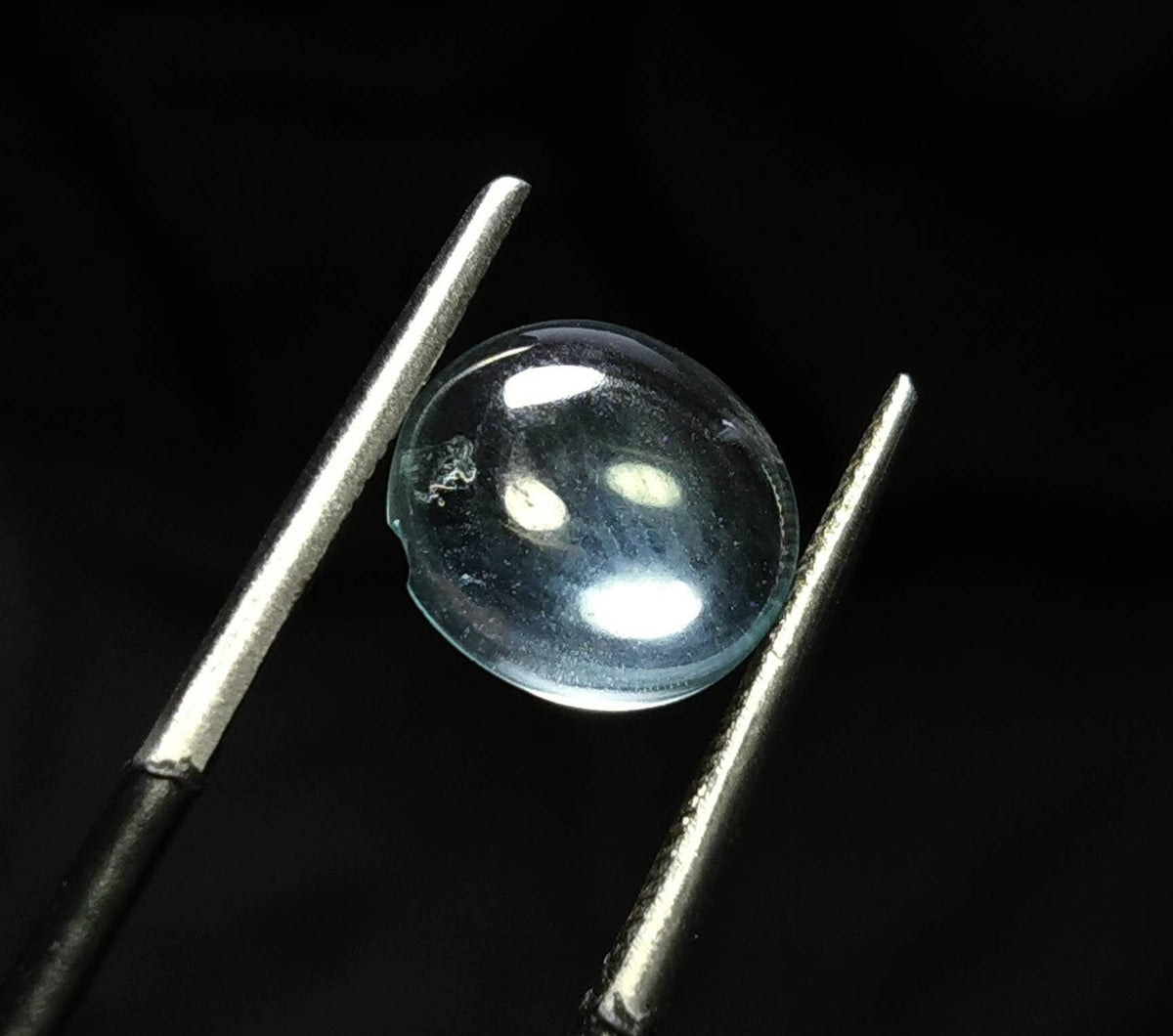 21 Carat Aquamarine Cabochons: Small Oval Lot, Natural Gemstones