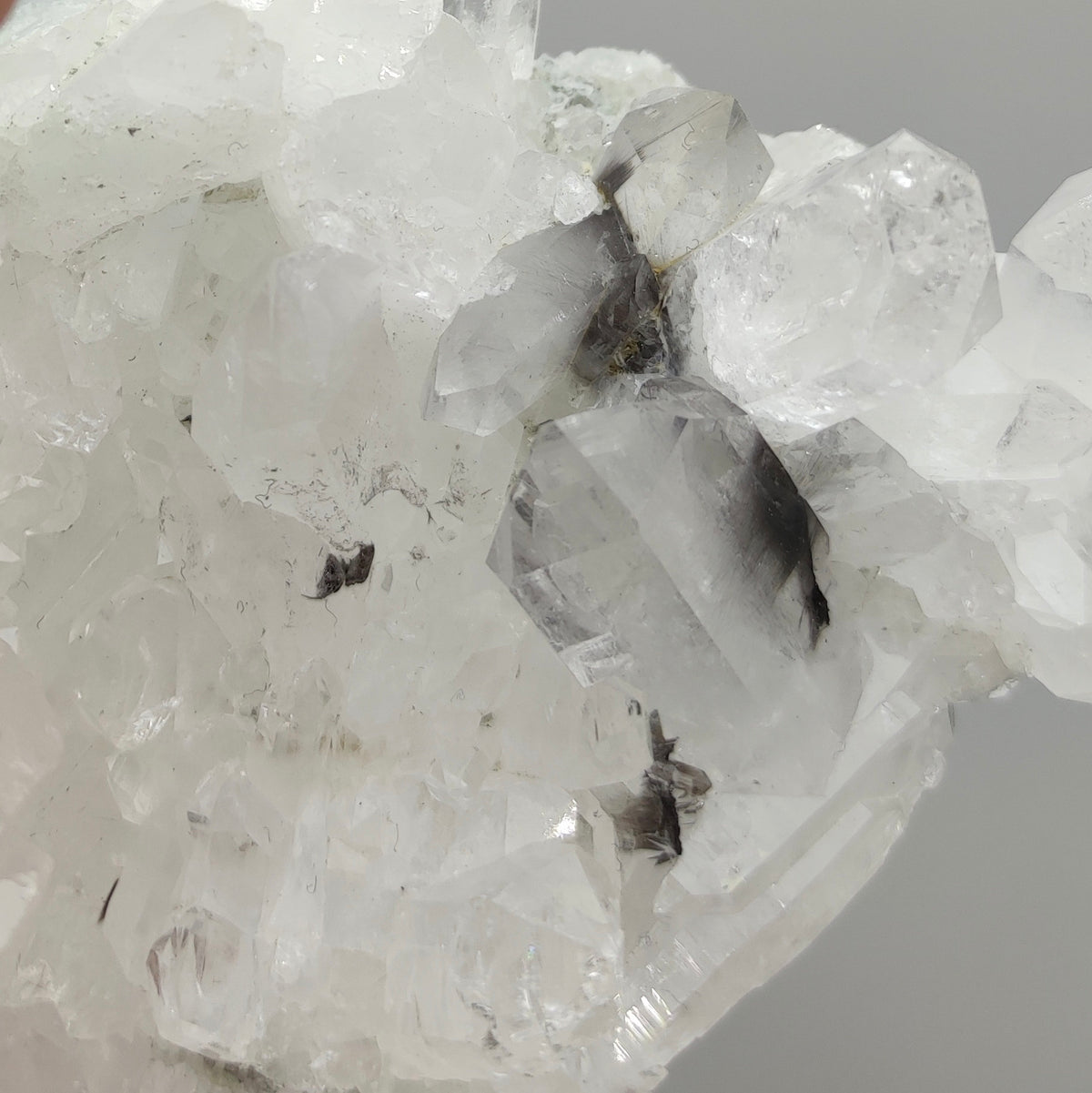 Natural nice size brookite included quartz cluster from Baluchistan Pakistan, 344 grams