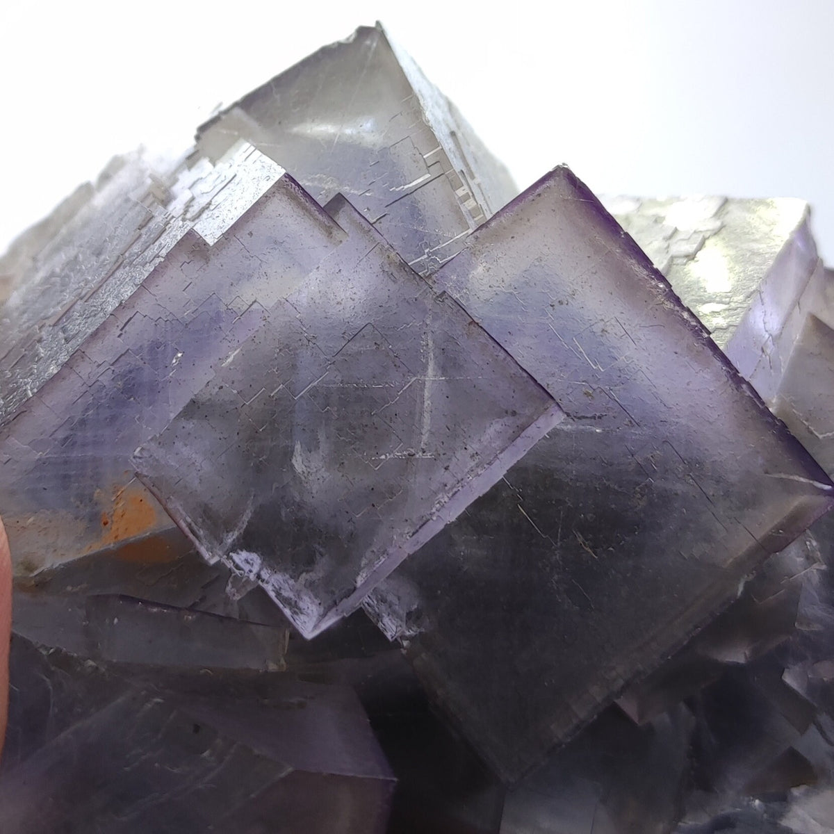 Purple Blue Phantom Fluorite Crystal, Baluchistan Pakistan (747g)
