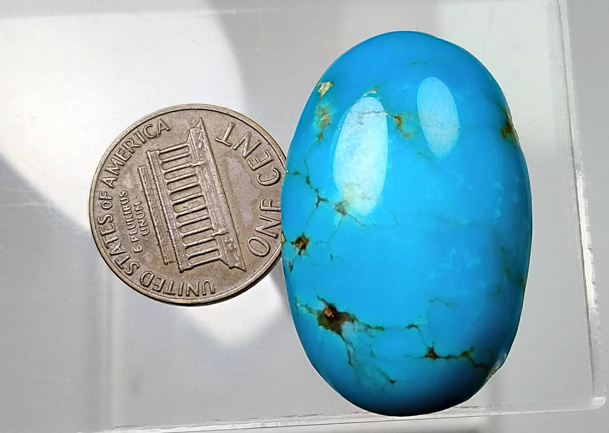 Natural good quality big size turquoise cabochon