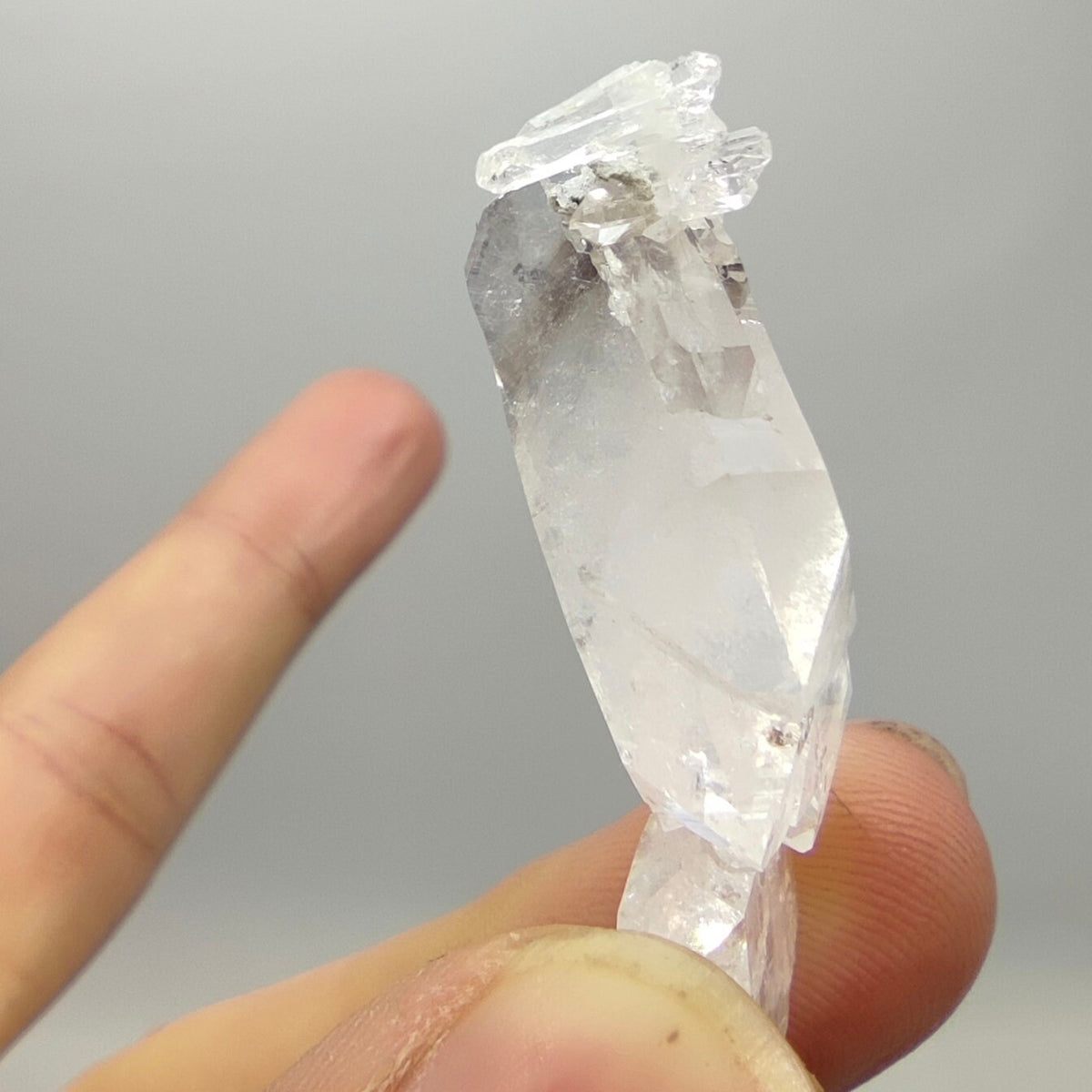 Brookite Included Faden Quartz Crystal, Baluchistan Pakistan