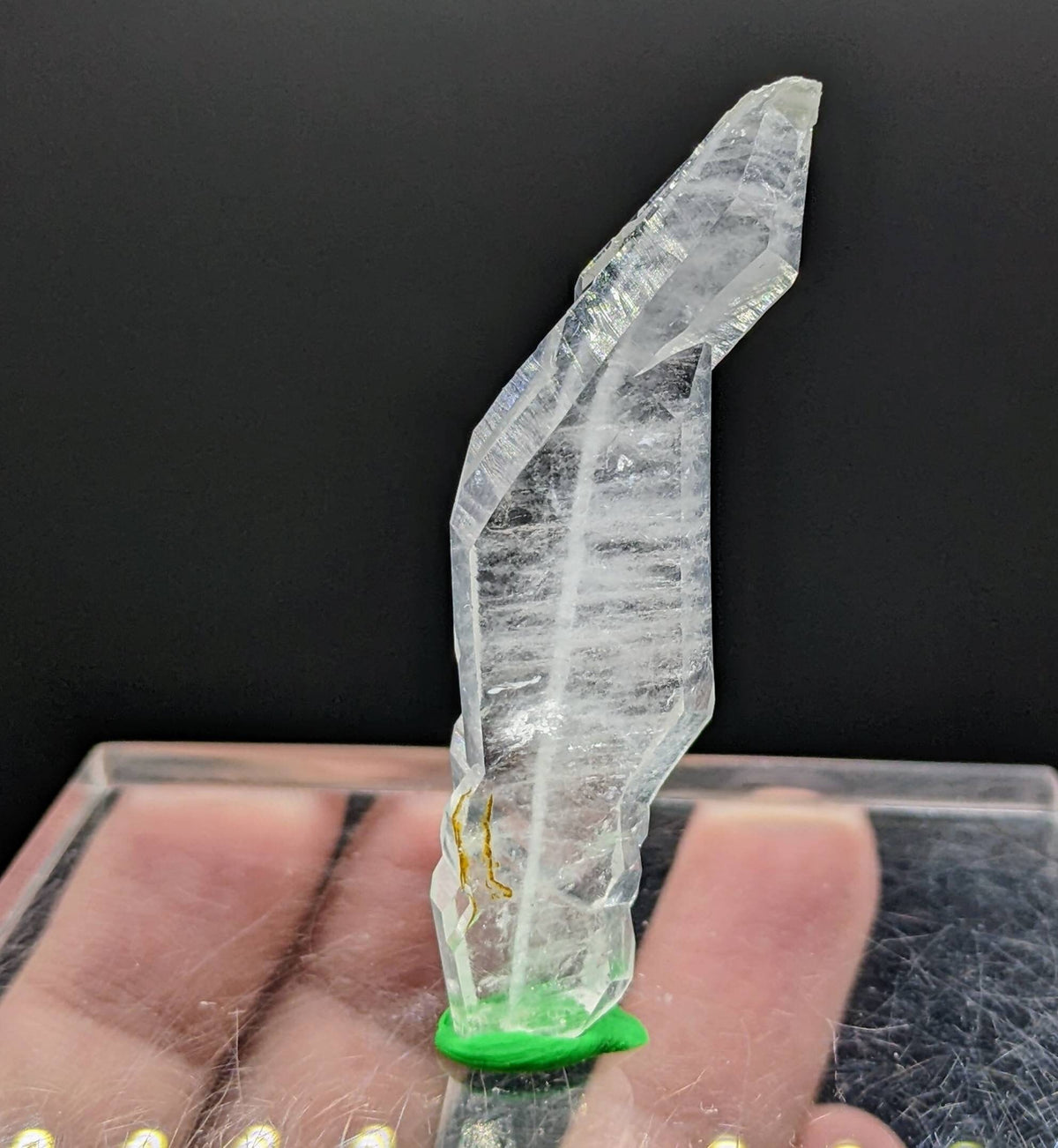 Clear Terminated Faden Quartz Crystal - Baluchistan, Pakistan