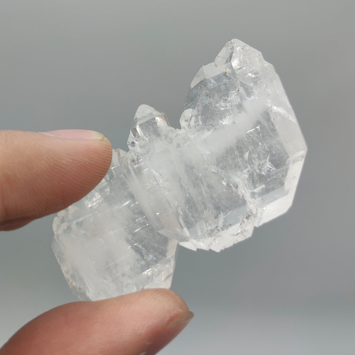 Faden quartz crystal clear and terminated from Baluchistan Pakistan, 20 gram