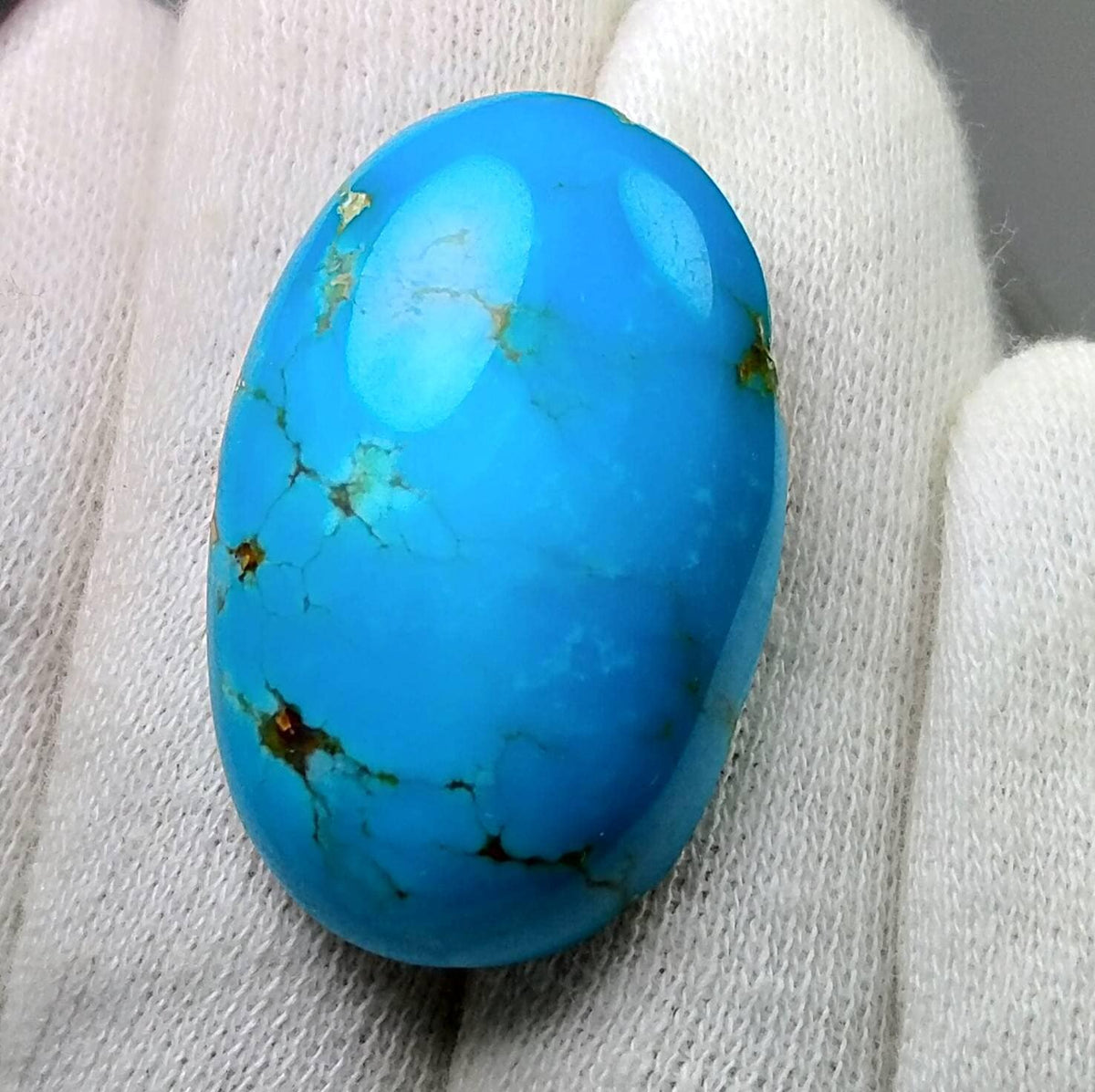 Natural good quality big size turquoise cabochon