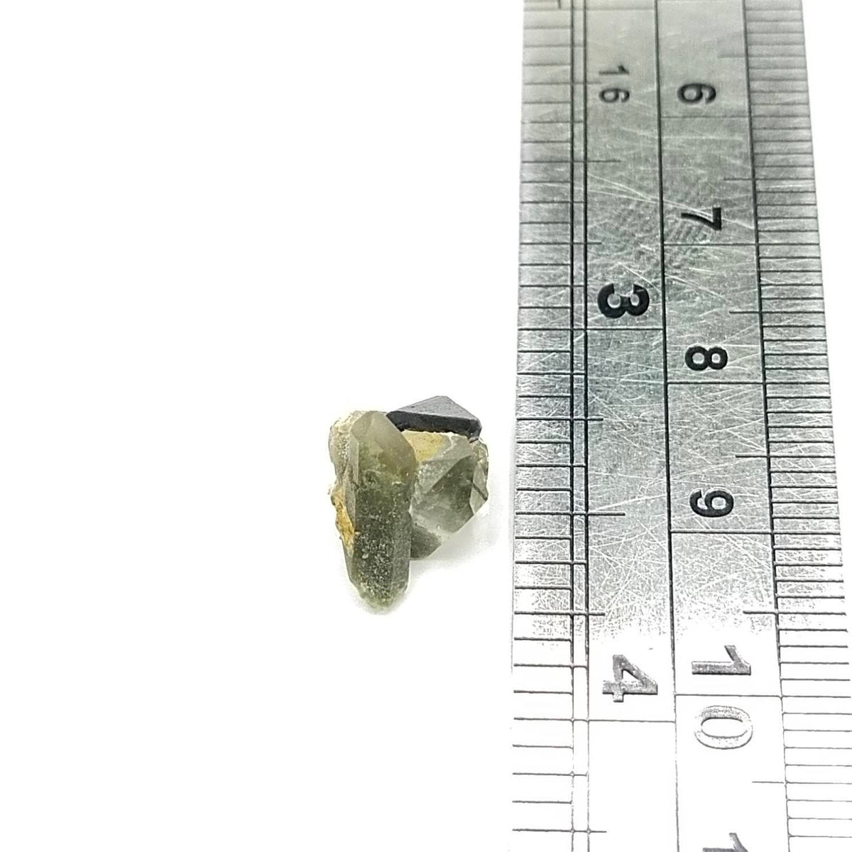 Rare Anatase Crystal with Chlorine Quartz, Balochistan Pakistan