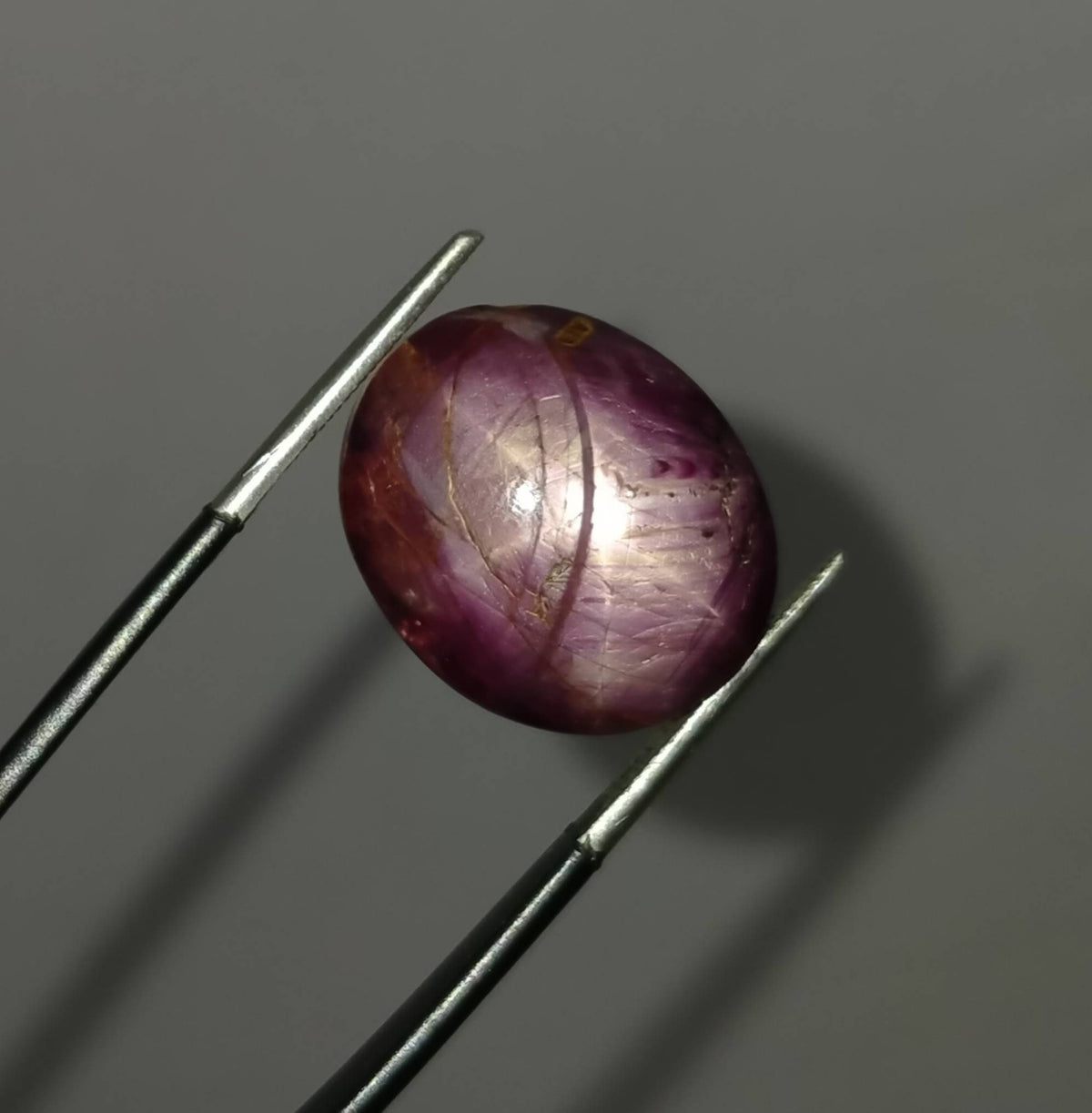 24 Carat Star Ruby Cabochon, Natural Gemstone