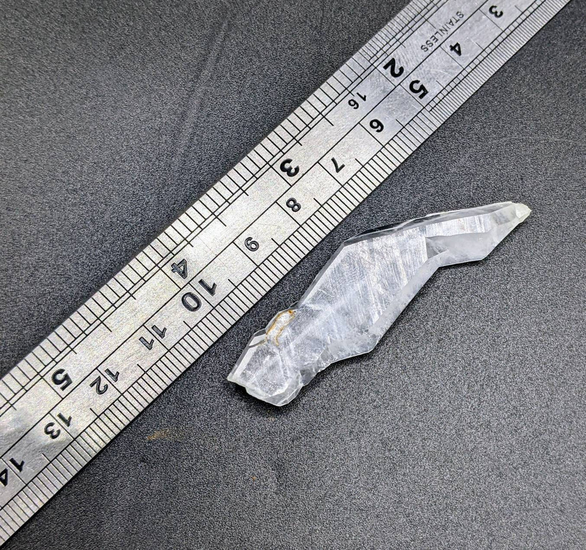 Clear Terminated Faden Quartz Crystal - Baluchistan, Pakistan