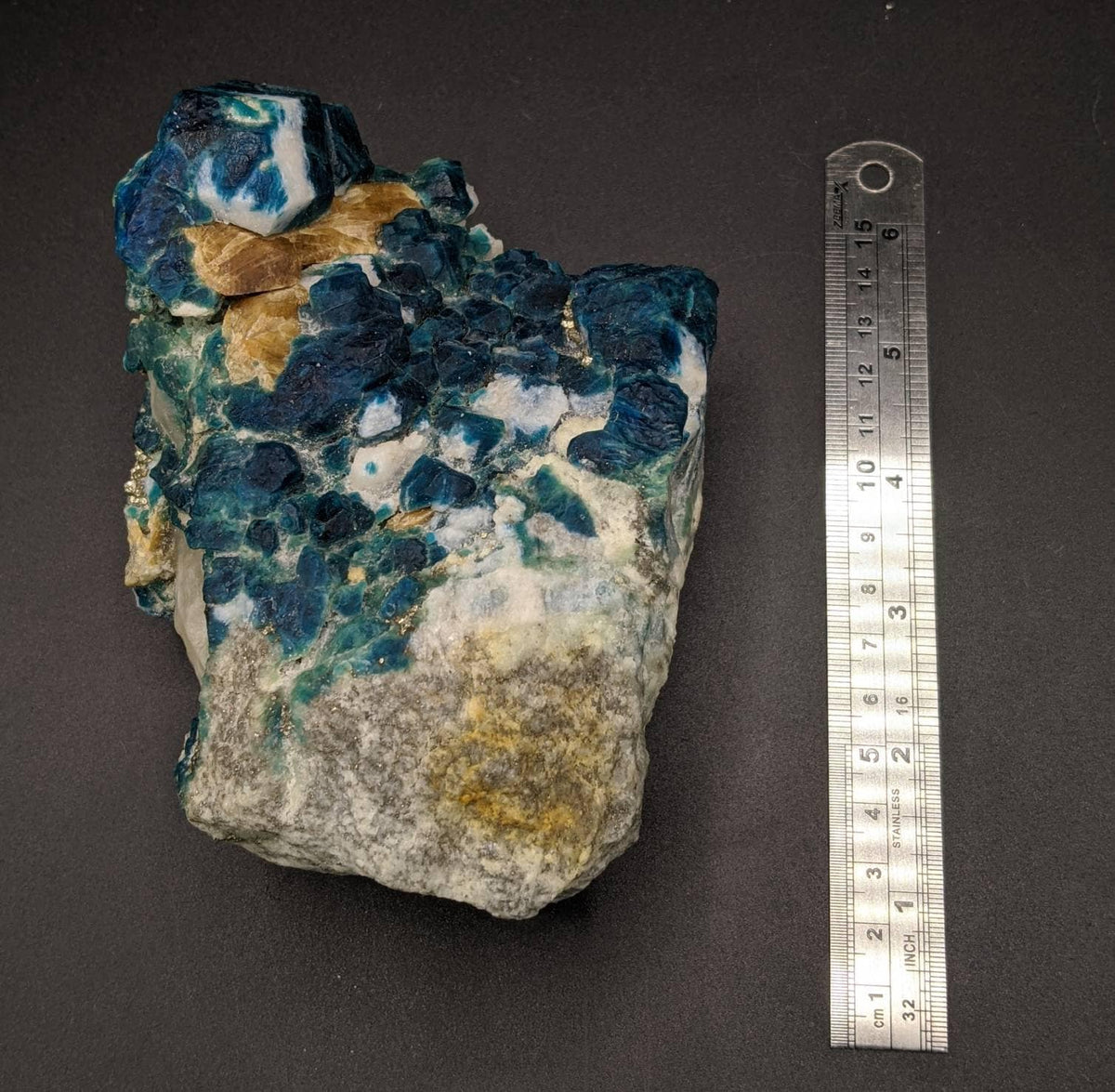 Lazurite Hauyne with Gonnardite & Titanite Crystal Specimen