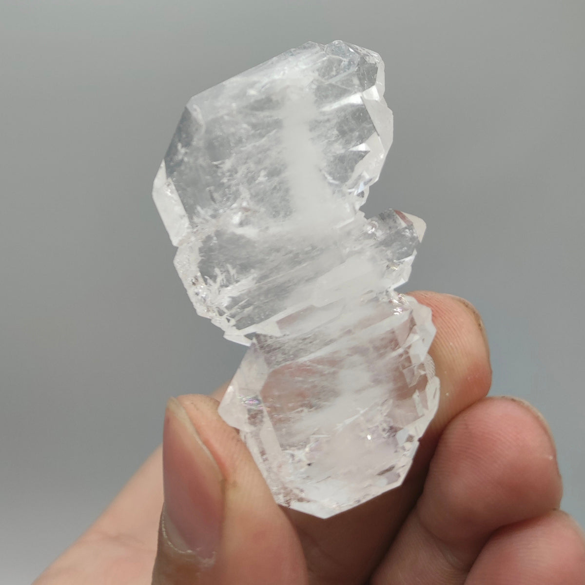 Faden quartz crystal clear and terminated from Baluchistan Pakistan, 20 gram