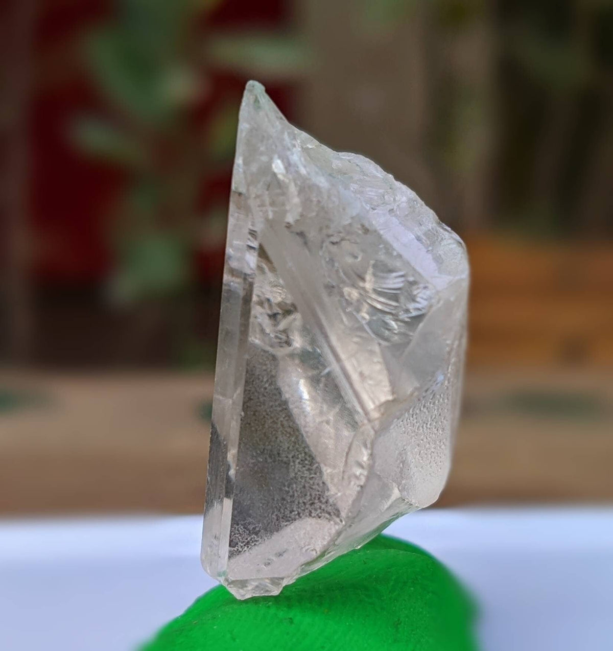 Clear Quartz Crystal, Facet Grade, Pakistan Origin (10.5 grams)