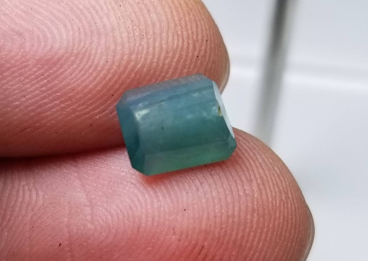 Natural good quality 3 small sized faceted grendedirite gems