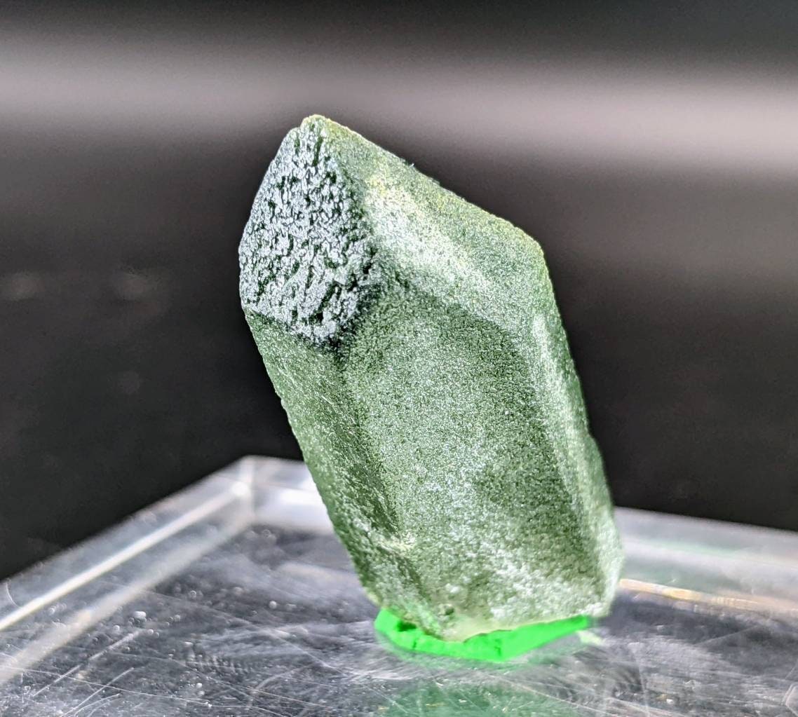 Green Chlorine Quartz Crystal, Baluchistan Pakistan (18.5 grams)