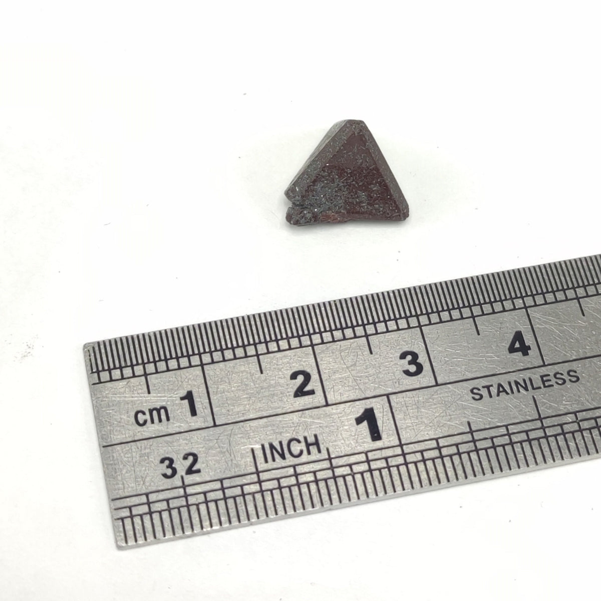 Rare Brown Zunyite Crystal, Natural Pyramidial Shape, Loose Gemstone