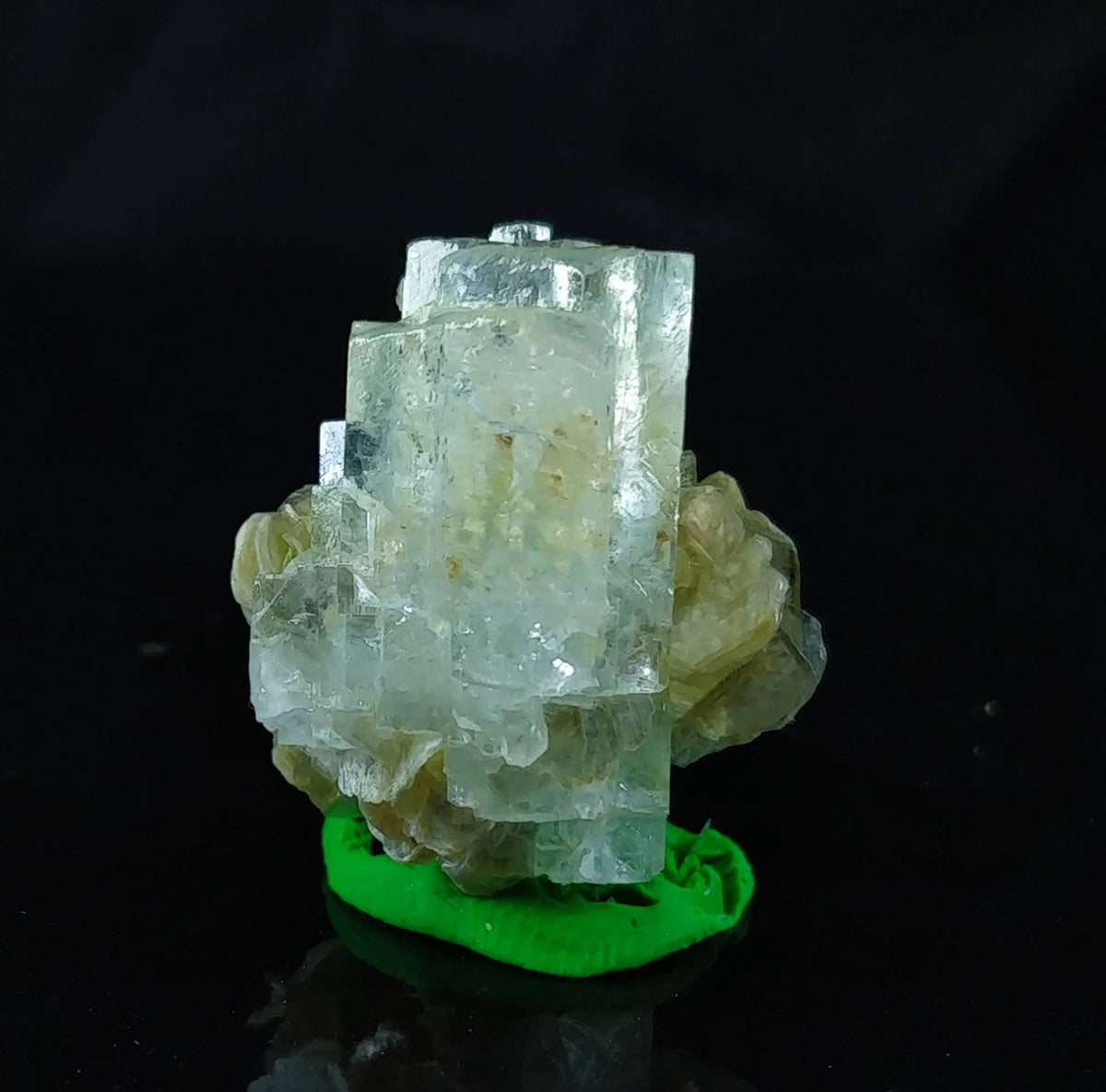 Aquamarine terminated crystal with moscovite mica from Nagar Valley Skardu GilgitBaltistan Pakistan