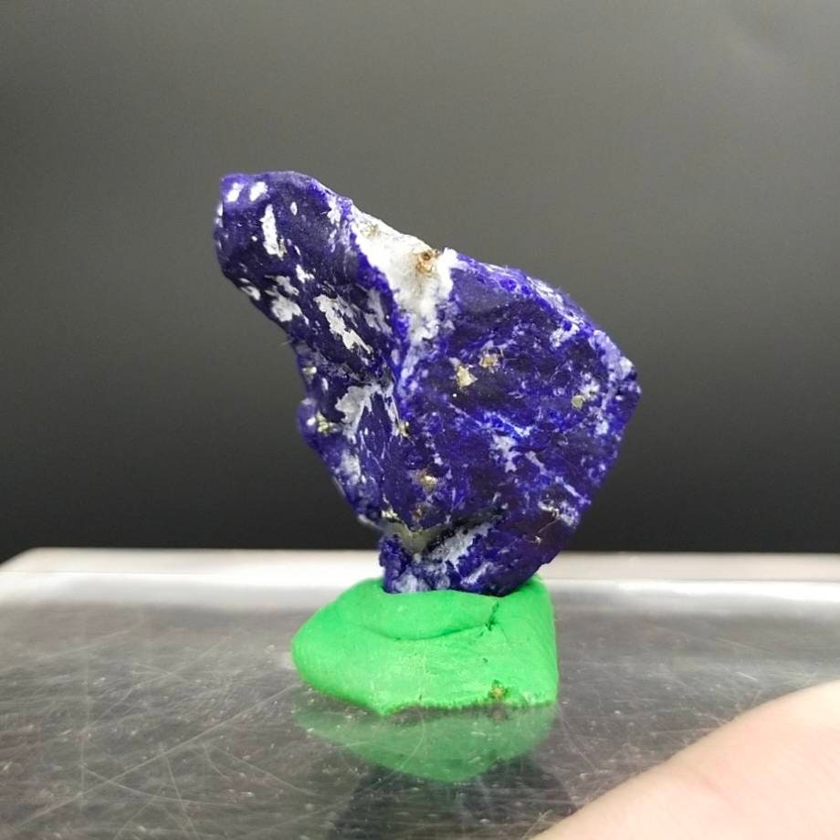 Afghan hayune var lazurite crystal with rich blue color from Afghanistan, 10 grams