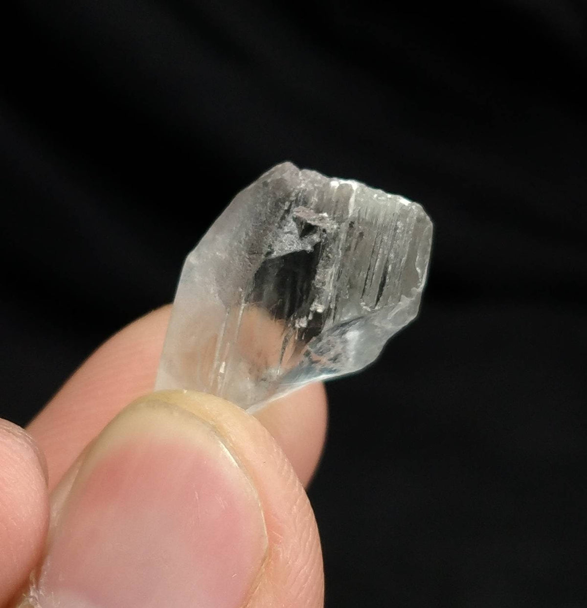 Kunzite Crystals Lot, Clear Facet Rough, Afghanistan Origin (42.5 grams)