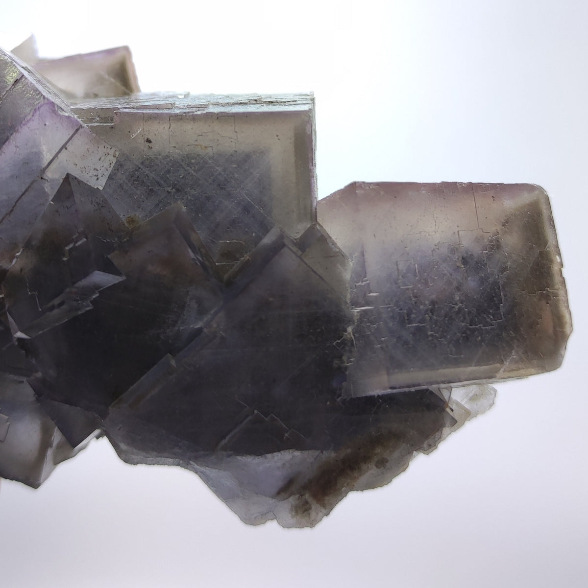 Purple Blue Phantom Fluorite Crystal, Baluchistan Pakistan (747g)