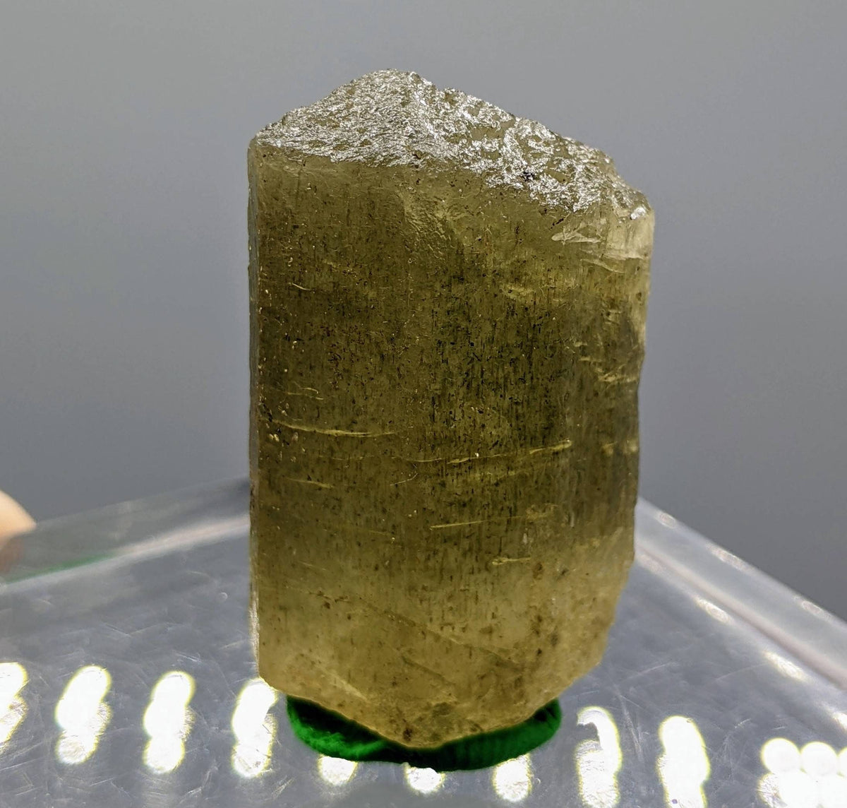 Green Scapolite Crystal (32.8 grams)