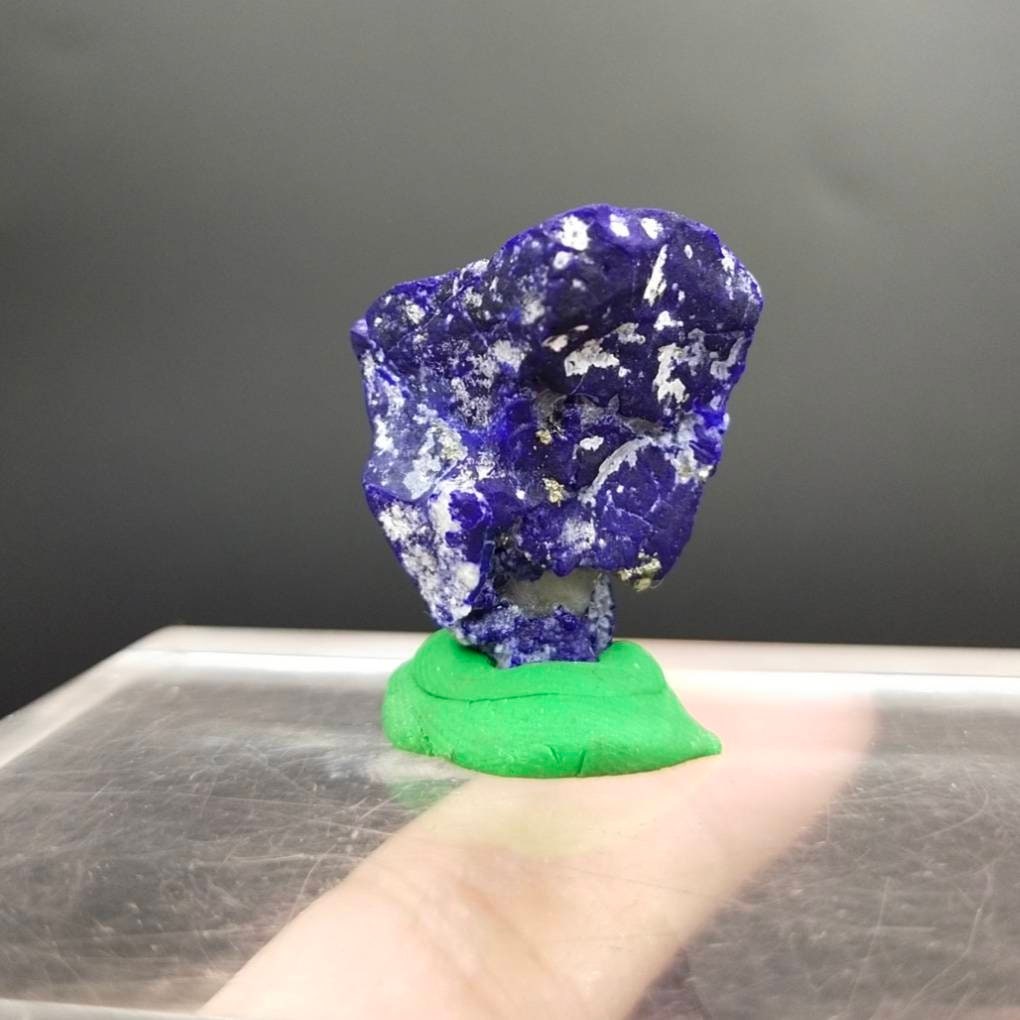 Afghan hayune var lazurite crystal with rich blue color from Afghanistan, 10 grams