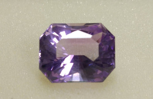Radiant Cut Amethyst Gem, 30 Carats
