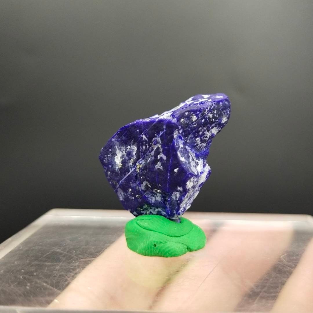 Afghan hayune var lazurite crystal with rich blue color from Afghanistan, 10 grams