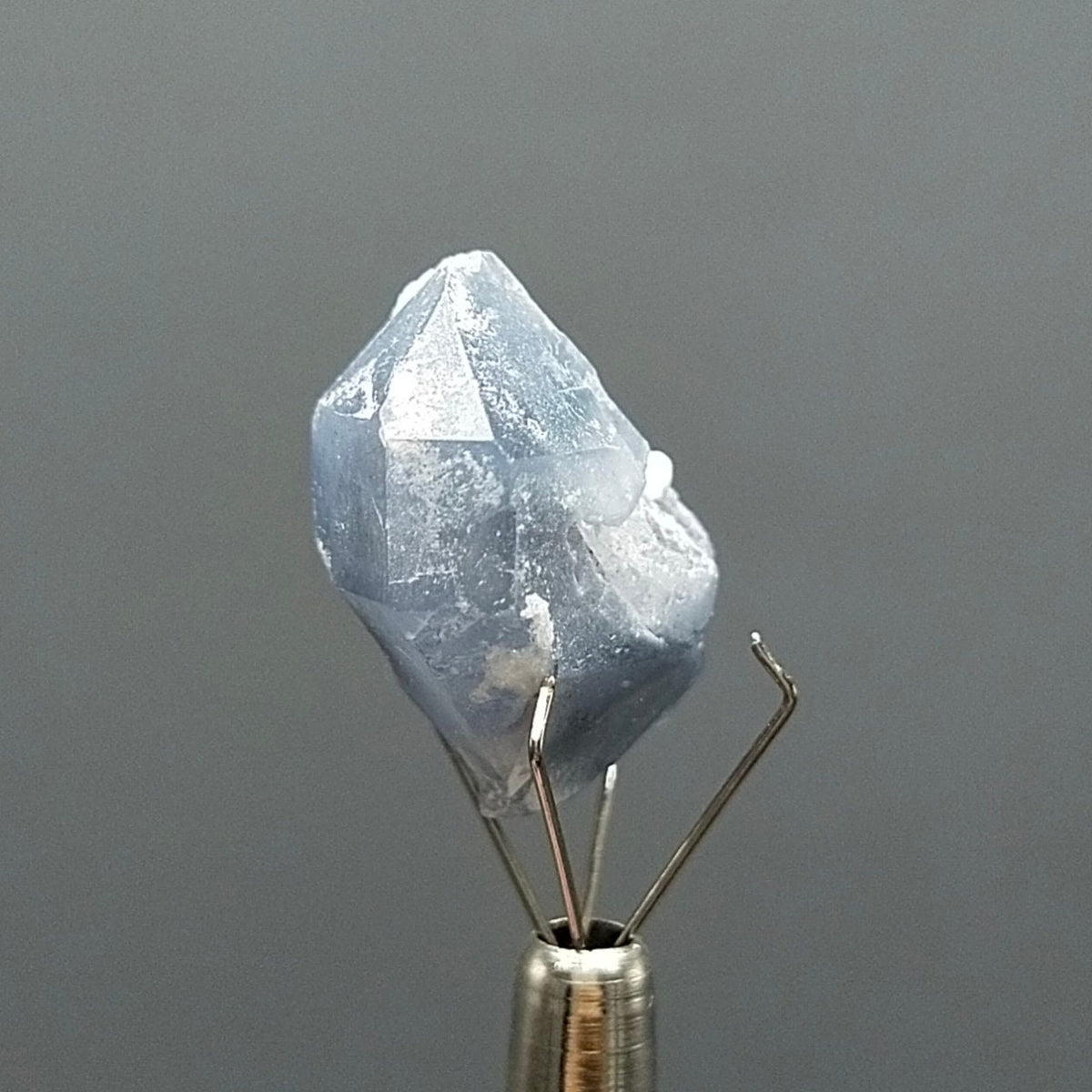 Natural rare indicolite blue quartz crystal from Afghanistan, 3 grams