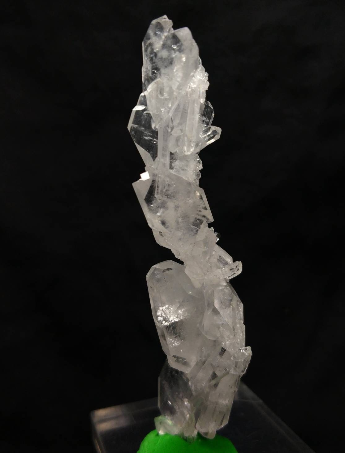Clear Faden Quartz Crystal, Pakistan Mineral Specimen (24 grams)