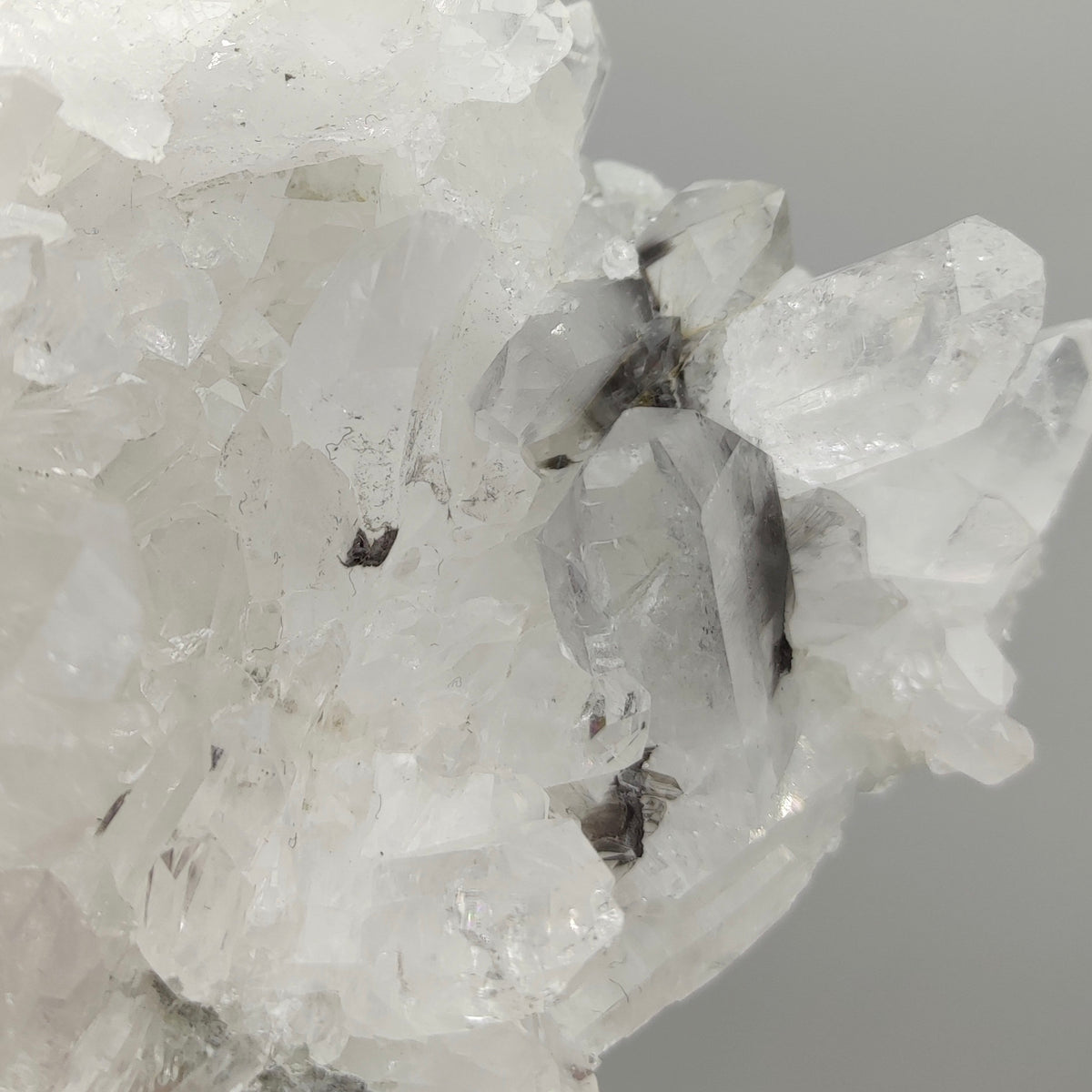 Natural nice size brookite included quartz cluster from Baluchistan Pakistan, 344 grams