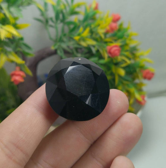 Faceted Oval Smokey Quartz Gem, 104 Carats